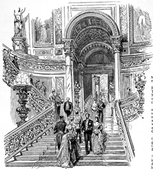 The Grand Staircase, Buckingham Palace, 1887
