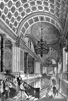 Foreign Collection: The Grand Staircase, Foreign Office, London, 1868