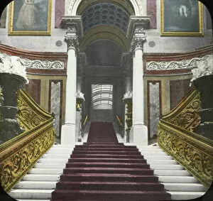 Images Dated 25th November 2015: Grand staircase, Windsor Castle, Windsor, Berkshire
