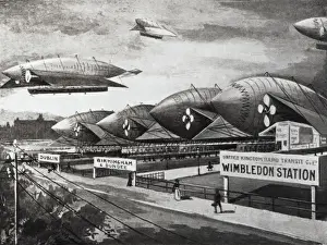 The Grand Terminus Future-Concept with Airships and a S?