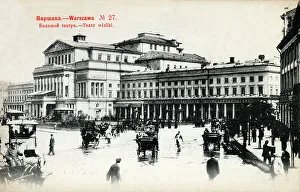 The Grand Theatre in Warsaw, Poland