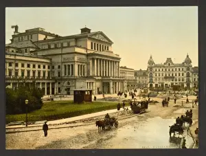 Grand theatre, Warsaw, Russia (i. e. Warsaw, Poland)