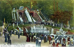 Feature Collection: The Grand Waterfall ( La Grande Cascade ) - The Park, Saint-Cloud