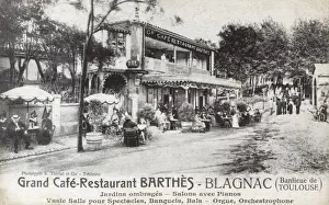 Suburb Prints: Grandes Cafe-Restaurant Barthes at Blagnac, France