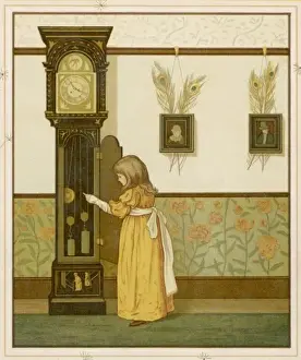 Grandfather Clock C1883