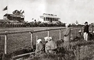 New Images May Prints: The grandstand, Yokohama Racecourse, Japan, 1870s. Date: 1870s