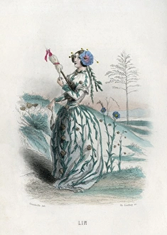 Animees Gallery: Grandville Flax 1847