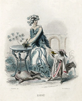 Animees Gallery: Grandville Hemlock 1847