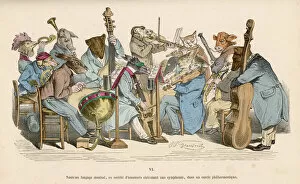 1828 Collection: Grandville Musicians