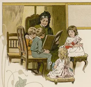 Granny Tells Story 1893