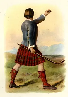 Clan Prints: Grant of Glenmoriston tartan
