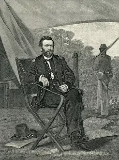 Ulysses Prints: GRANT, Ulysses Simpson (1822-1885). American