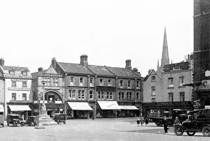 Grantham Market Place probably 1920s