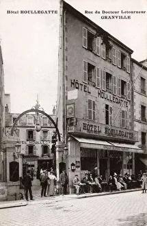 Images Dated 3rd May 2018: Granville, Normandy, France - Hotel Houllegatte