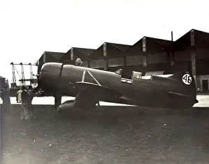 Granville Prints: The Granville R-6H, NR14307, QED, during engine tests