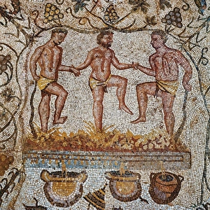 Amphi Theatre Gallery: Grape treading