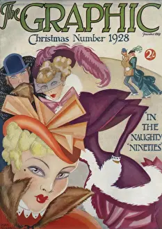 Angular Prints: The Graphic Christmas Number front cover, 1928