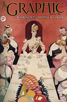 Angular Prints: The Graphic Christmas Number front cover 1929