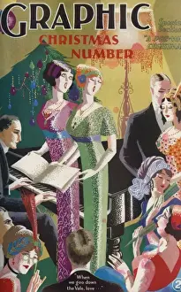 Lorgnette Prints: The Graphic Christmas Number front cover 1930