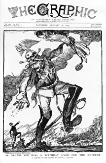 Savage Prints: Graphic cover featuring the Kaiser by Edmund Sullivan