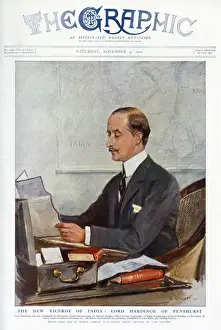 Penshurst Prints: The Graphic cover - Lord Hardinge, new Viceroy of India