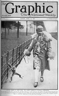 Images Dated 16th May 2018: The Graphic cover - a silver gibbon as a pet
