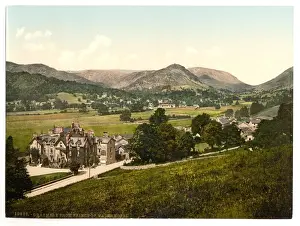 Grasmere Prints: Grasmere, from Prince of Wales Hotel, Lake District, England