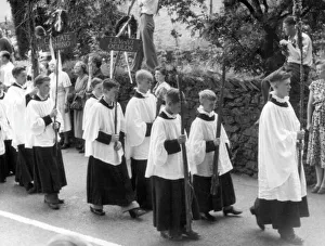 Images Dated 29th March 2011: Grasmere Rush Festival