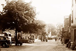 Grassington, possibly 1920s, hand coloured photo