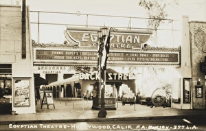 Graumans Egyptian Theatre, Hollywood, California Graumans Egyptian Theatre, Hollywood, California