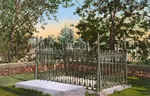 Images Dated 28th November 2011: Grave of Brigham Young - Salt Lake City, Utah, USA