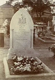 Tombstones Prints: Grave of Charles James Brenan