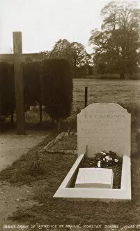 Images Dated 16th May 2017: The Grave of Lieutenant Colonel Thomas Edward Lawrence