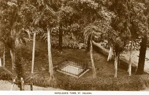Gravestone Prints: The Grave of Napoleon I, St Helena