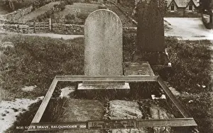 Macgregor Prints: The Grave of Rob Roy - Balquhidder, Stirling, Scotland
