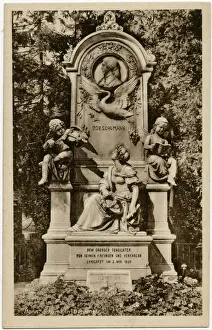 Influential Prints: The Grave of Robert and Clara Schumann at Bonn, Germany