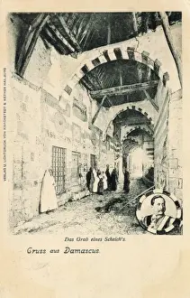 Sheikh Prints: The grave of a sheikh, Damascus, Syria