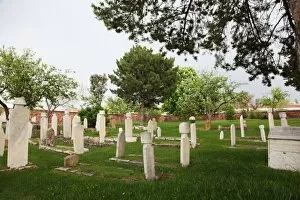 Images Dated 30th August 2012: The Graveyard next to Balim Sultan Tomb