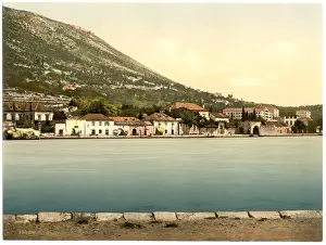 Dalmatia Prints: Gravosa, general view, Dalmatia, Austro-Hungary