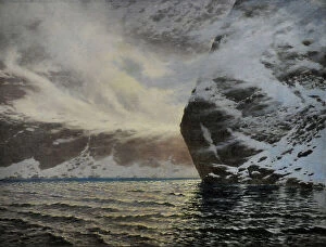 Climate Collection: The Grazny Staw Tarn - Blizzard, 1892, by Witkiewicz
