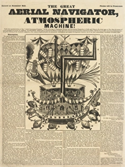 Images Dated 7th November 2011: The Great Aerial Navigator, or Atmospheric Machine