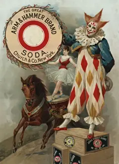 Soda Prints: The great Arm & Hammer brand soda. Church & Co. New York