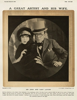 Hazel Collection: A great artist and his wife: Sir John and Lady Lavery