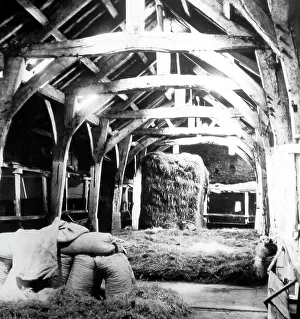 Barn Prints: The Great Barn, East Riddleston Hall