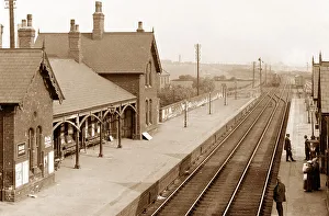 Wombwell Prints: Great Central Railway Station, Wombwell