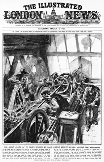 Images Dated 24th June 2011: Great Clock of St Pauls Cathedral