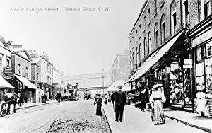 Cobblestones Collection: Great College Street, Camden Town, NW London