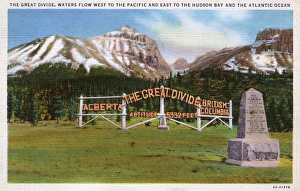 Alberta Gallery: The Great Divide, Alberta, British Columbia, Canada