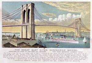 Images Dated 2nd June 2011: The Great East River Suspension Bridge