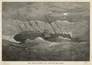 Great Eastern in Gale